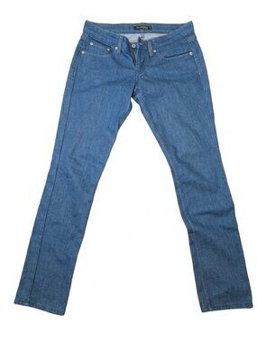 Vintage Levi's Too Superlow 524 Y2K Low Rise Jeans Blue Straight Leg 7M